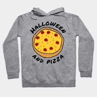 Halloween and Pizza Horror Food Hoodie